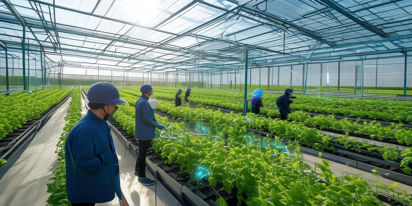 彭泽县现代农业职教中心启用智慧大棚实训系统,打造真实生产环境教学新体验