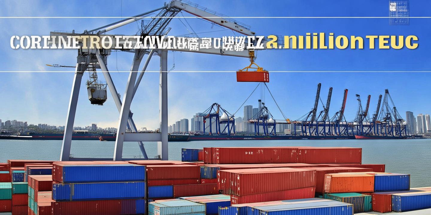 九江港勇攀高峰,集装箱吞吐量突破200万标箱,跻身全球内河港口前十