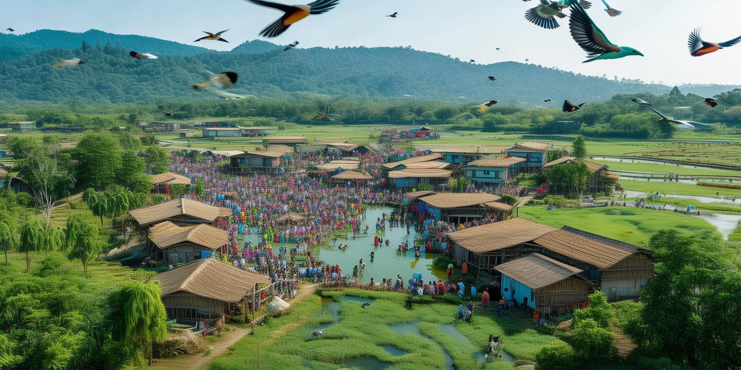 永修吴城候鸟小镇生态搬迁圆满完成,千名村民喜迁湿地生态社区